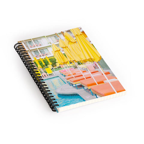 Eye Poetry Photography Swimming in Palm Springs Spiral Notebook