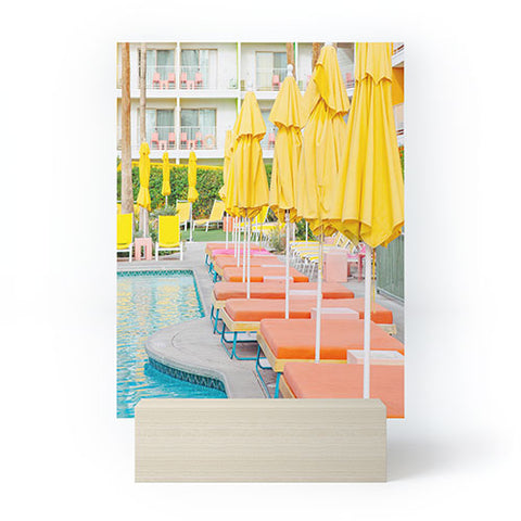 Eye Poetry Photography Swimming in Palm Springs Mini Art Print