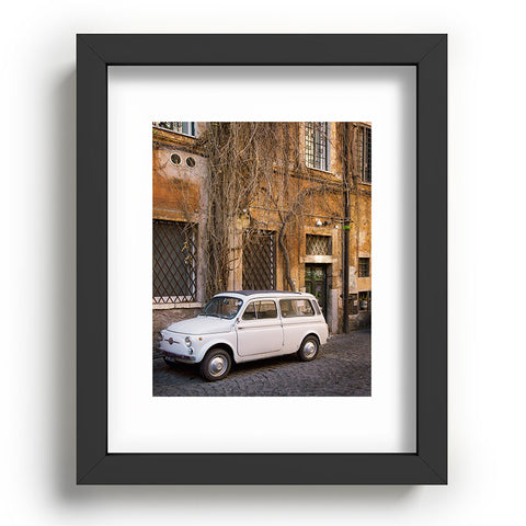 Eye Poetry Photography Trastevere Street Recessed Framing Rectangle