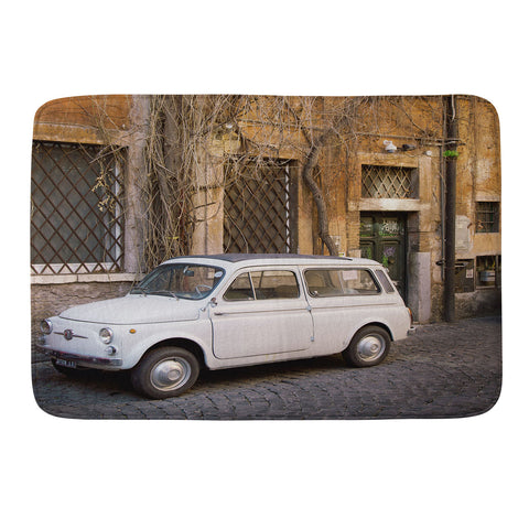 Eye Poetry Photography Trastevere Street Memory Foam Bath Mat