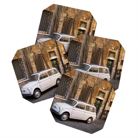 Eye Poetry Photography Trastevere Street Coaster Set