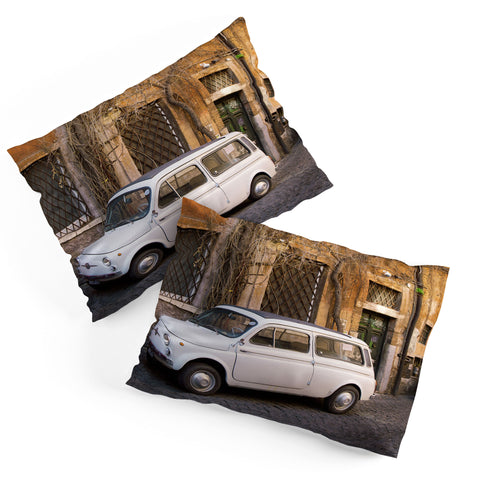 Eye Poetry Photography Trastevere Street Pillow Shams