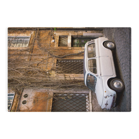 Eye Poetry Photography Trastevere Street Outdoor Rug
