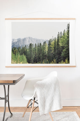 Eye Poetry Photography Treeline Nature and Landscape Art Print And Hanger