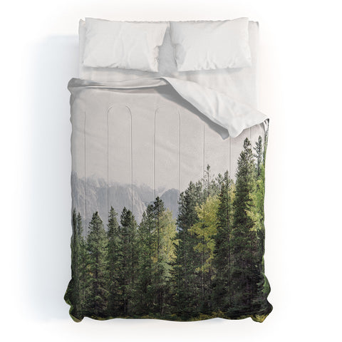 Eye Poetry Photography Treeline Nature and Landscape Comforter