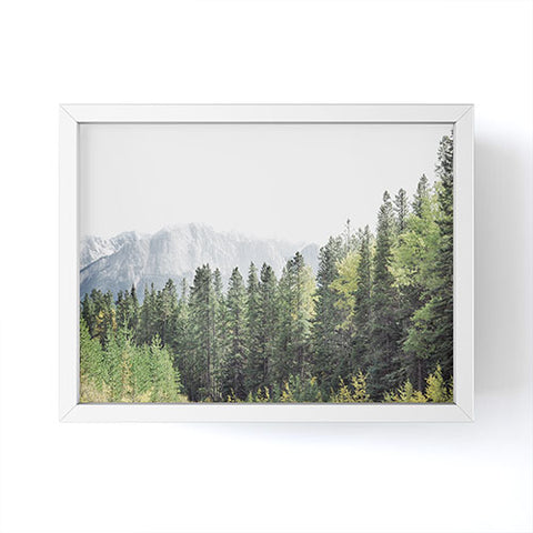 Eye Poetry Photography Treeline Nature and Landscape Framed Mini Art Print