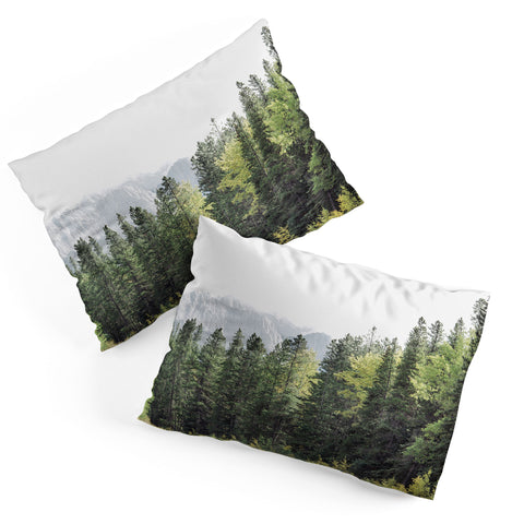 Eye Poetry Photography Treeline Nature and Landscape Pillow Shams