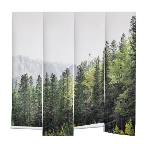 Eye Poetry Photography Treeline Nature and Landscape Wall Mural