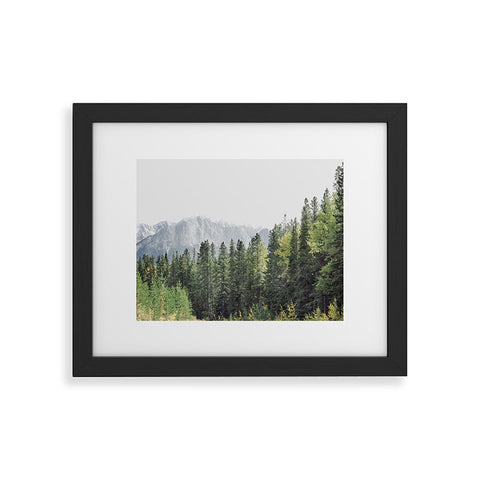 Eye Poetry Photography Treeline Nature and Landscape Framed Art Print