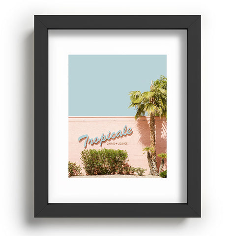 Eye Poetry Photography Tropicale Lounge Retro Palm Springs Recessed Framing Rectangle