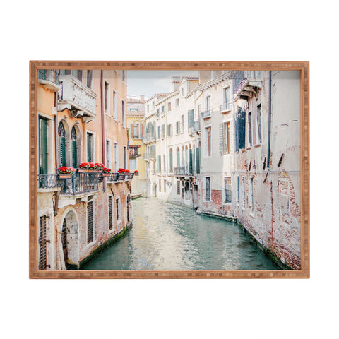 Eye Poetry Photography Venice Morning Italy Rectangular Tray