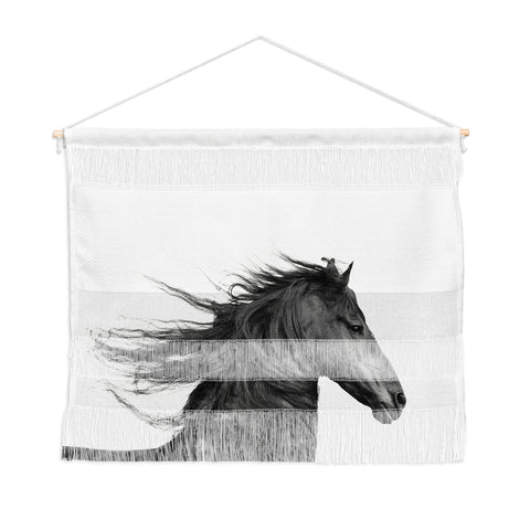 Eye Poetry Photography Wild Horse Photography in Black and White Wall Hanging Landscape