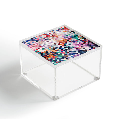 Fimbis Abstract Mosaic Acrylic Box