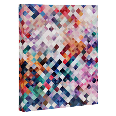 Fimbis Abstract Mosaic Art Canvas