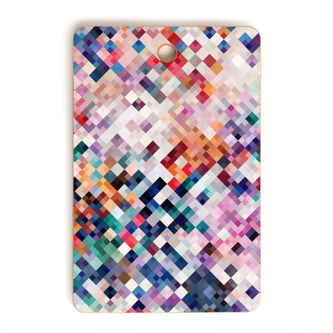 Fimbis Abstract Mosaic Cutting Board Rectangle