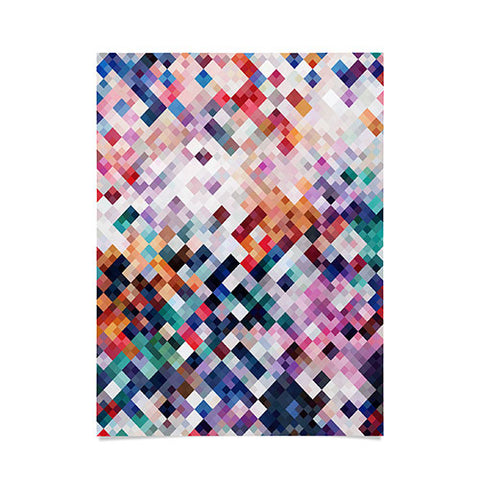 Fimbis Abstract Mosaic Poster
