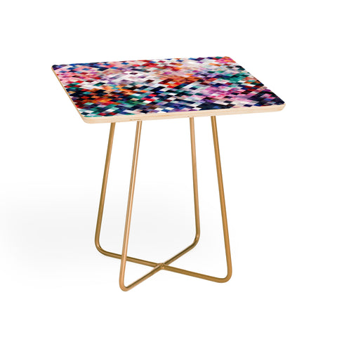 Fimbis Abstract Mosaic Side Table