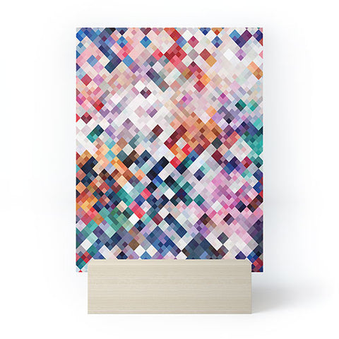 Fimbis Abstract Mosaic Mini Art Print