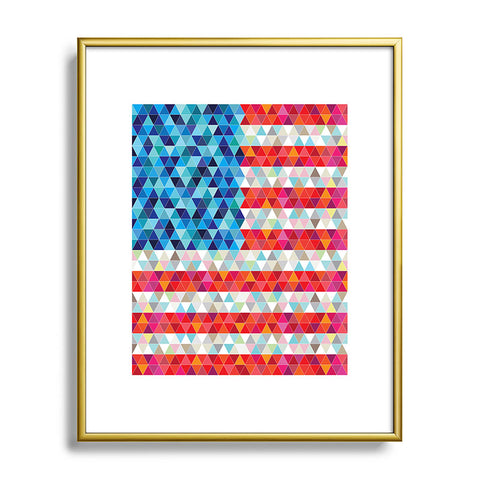 Fimbis America Metal Framed Art Print