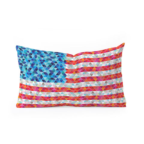 Fimbis America Oblong Throw Pillow
