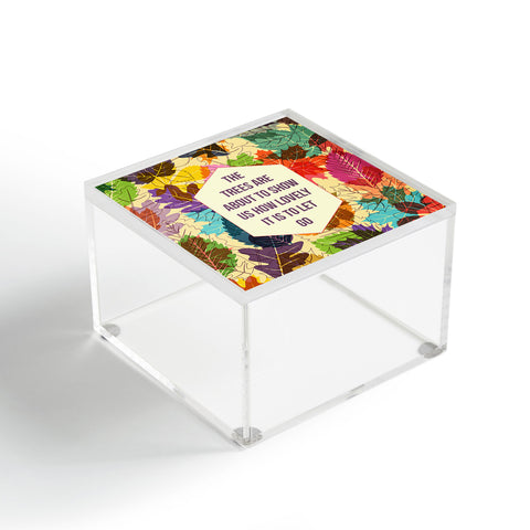Fimbis Autumn Trees Acrylic Box
