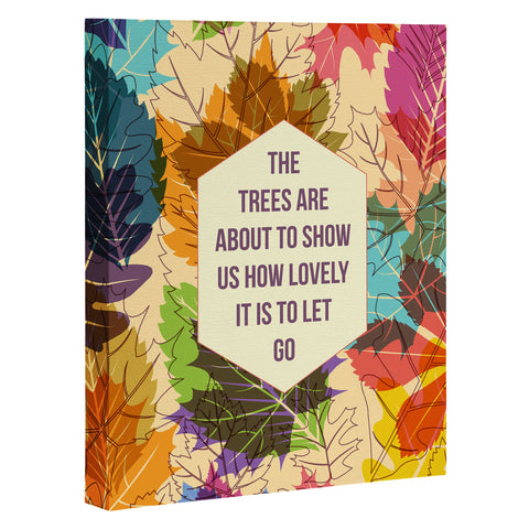 Fimbis Autumn Trees Art Canvas