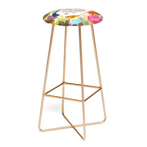 Fimbis Autumn Trees Bar Stool