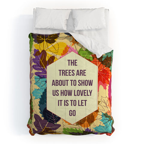 Fimbis Autumn Trees Comforter