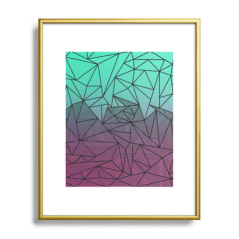 Fimbis Beau Rays Metal Framed Art Print