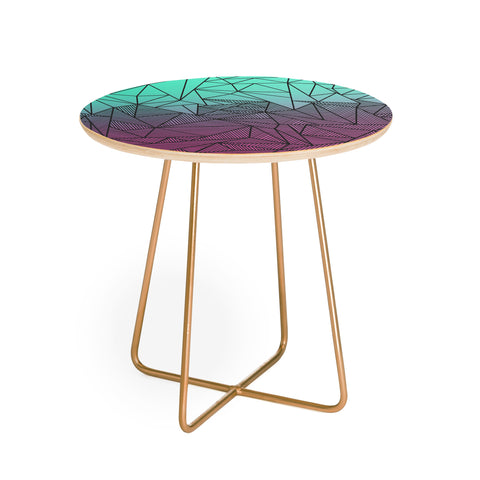 Fimbis Beau Rays Round Side Table