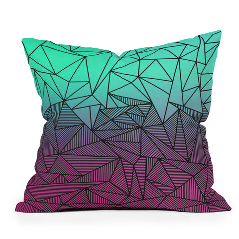 Fimbis Beau Rays Throw Pillow