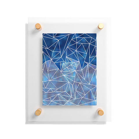 Fimbis BeeRays Classic Blue Floating Acrylic Print