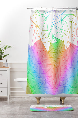 Fimbis Billy Rays Shower Curtain And Mat