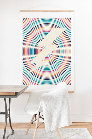 Fimbis Bolt Art Print And Hanger