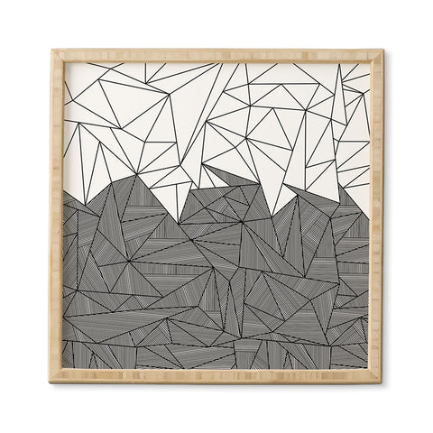 Fimbis Brandy Rays Framed Wall Art