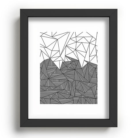 Fimbis Brandy Rays Recessed Framing Rectangle