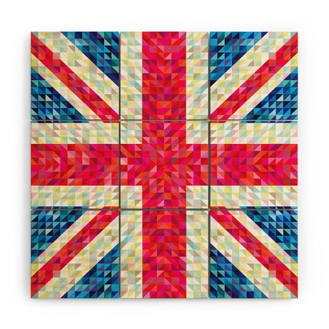 Fimbis Britain Wood Wall Mural