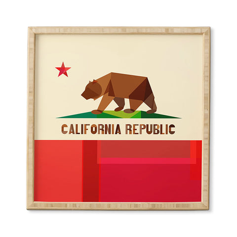 Fimbis California Framed Wall Art