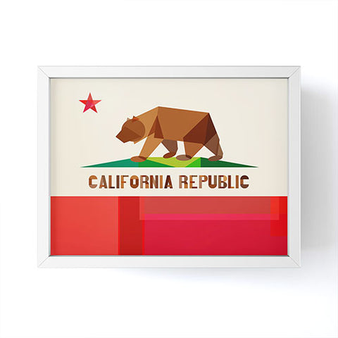 Fimbis California Framed Mini Art Print