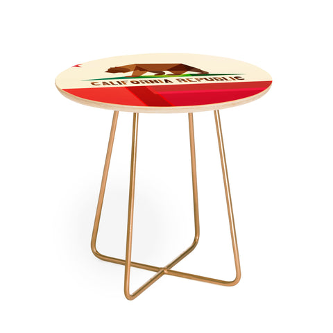 Fimbis California Round Side Table