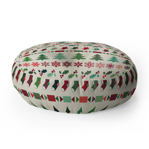 Fimbis Christmas 2019 Floor Pillow Round