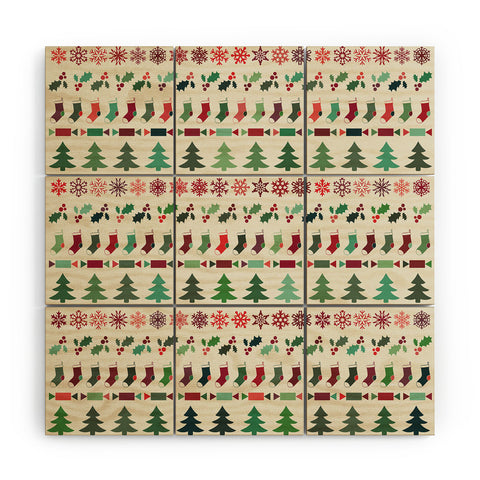Fimbis Christmas 2019 Wood Wall Mural