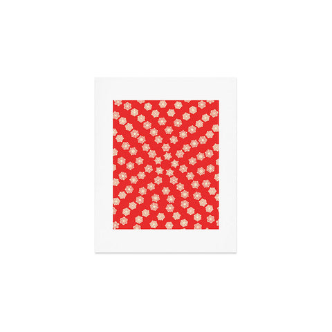 Fimbis Christmas Snowflakes Art Print