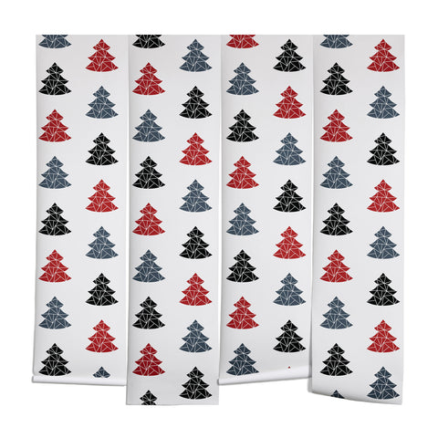 Fimbis Christmas Tree Pattern Wall Mural