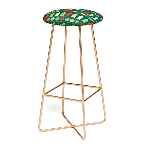 Fimbis Classic Christmas Bar Stool