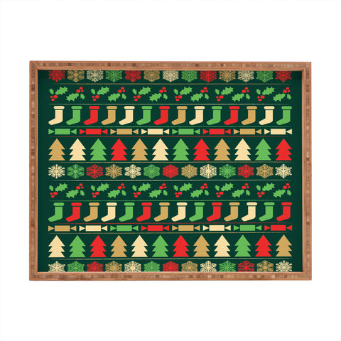 Fimbis Classic Christmas Rectangular Tray