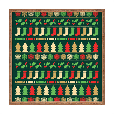 Fimbis Classic Christmas Square Tray