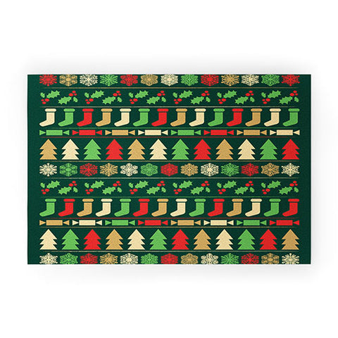 Fimbis Classic Christmas Welcome Mat