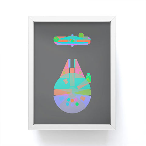 Fimbis Falcon Framed Mini Art Print