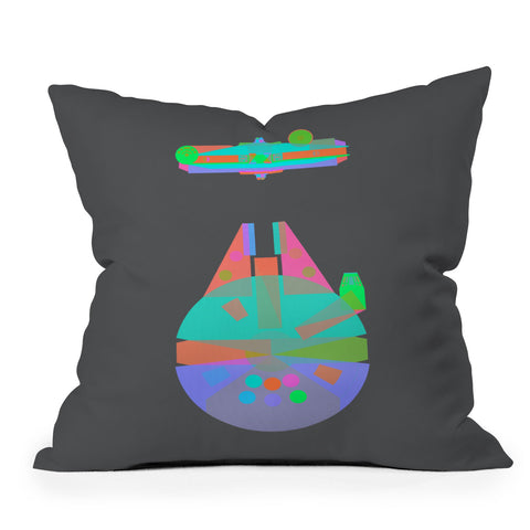 Fimbis Falcon Throw Pillow